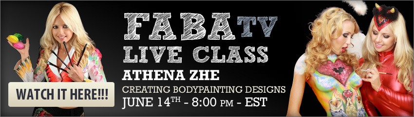Free Body Painting Class with Athena Zhe